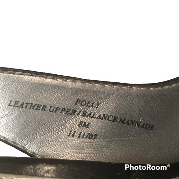 Liz Claiborne real leather sling back sandals - Picture 4 of 8